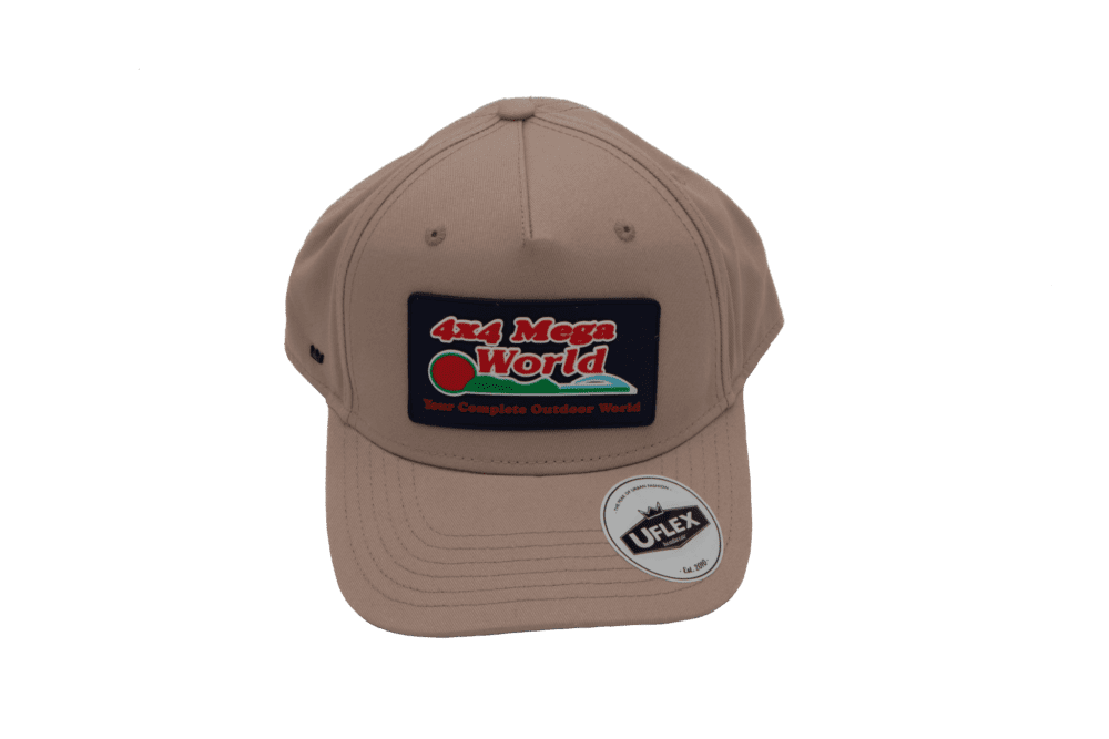 4x4 Mega World Baseball Cap - Brown 3 4x4 Mega World Baseball Cap - Brown