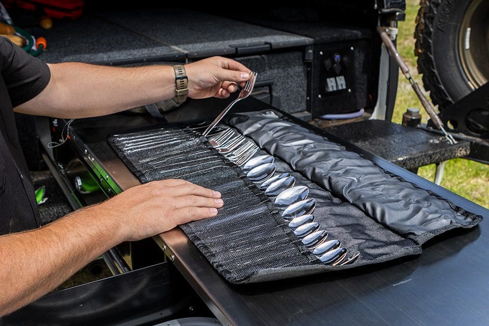 Cutlery Roll 24 Piece 1 Desert Cutlery Roll - 24 Piece
