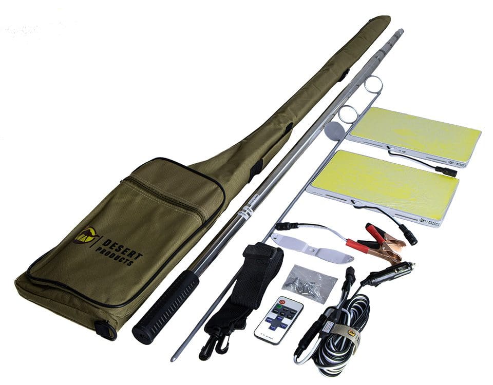 2x 550W LED Rod Camping Light 1 2x 550W LED Rod Camping Light