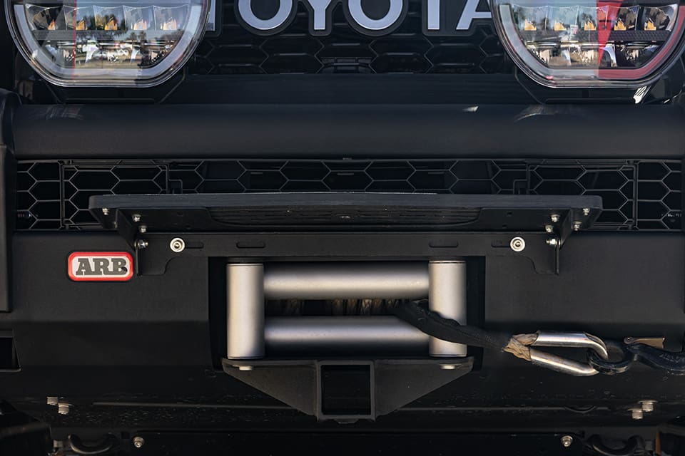 Desert Number Plate Flip Bracket (No Locking Pin) 3 Number Plate Flip Bracket (No Pin)