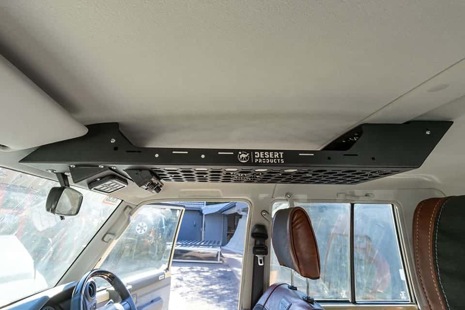 New L/Cruiser D/Cab Roof Console 2024 on 12 2024 Land Cruiser DC Desert Roof Console