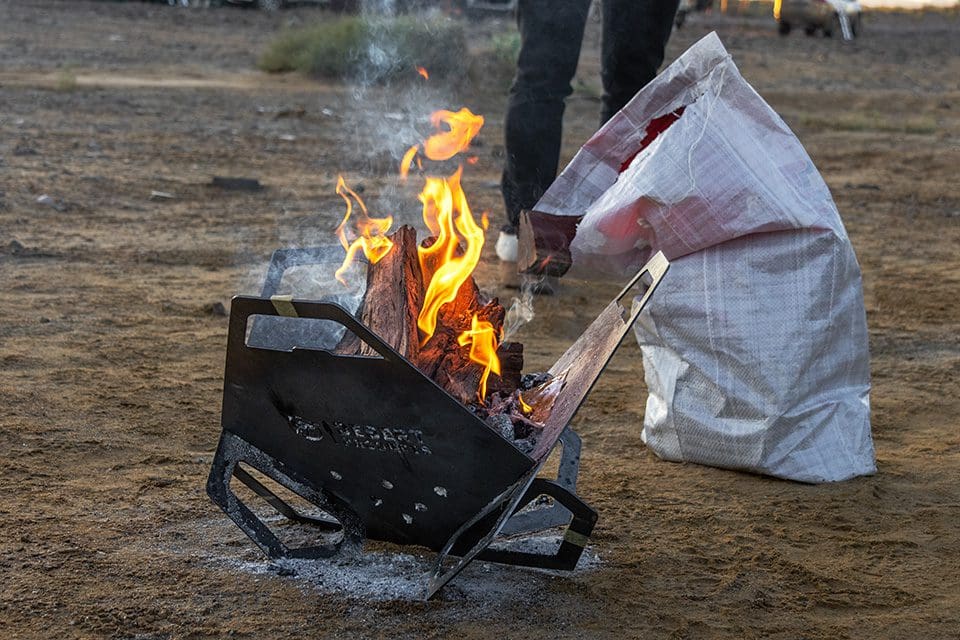 Desert Tri-Braai with Bag 7 Desert Tri-Braai with Bag