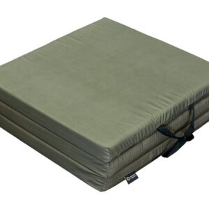 Tri-Fold Mattress - Olive Green